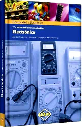 Imagen 1 de 1 de Libro Electrónica Instalaciones Eléctricas Y Automáticas