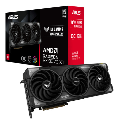 Placa De Video Amd Radeon Asus Tuf Gaming Rx 9070 Xt 16gb Oc