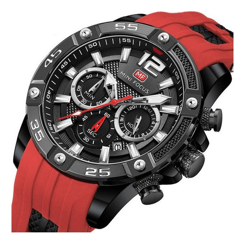 Reloj De Cuarzo Con Calendario Luminoso Mini Focus Sport