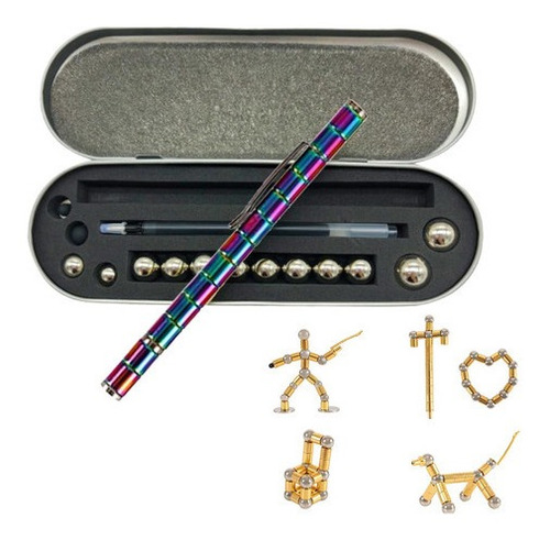 Magnet Gel Pen Toy Pen Juguetes Magnéticos De Construcción/
