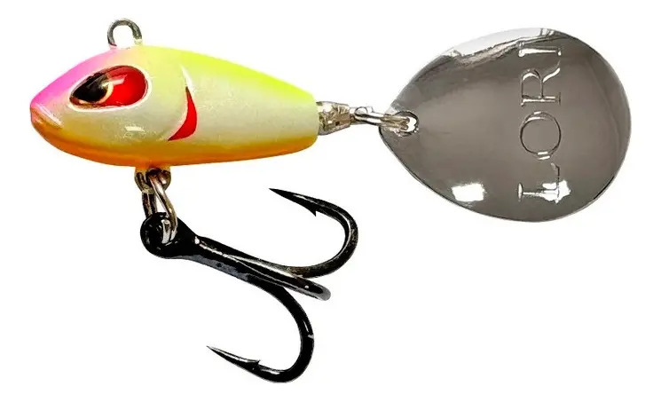 Spinner Lori Girino Isca Artificial Cor Soft 5,5cm 12g com Garateia