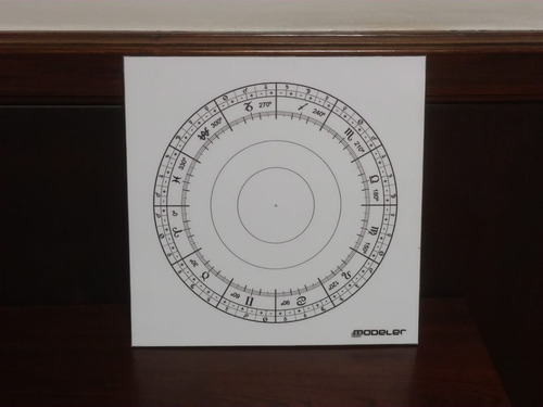 Imagen 3 de 10 de Pizarra Astrológica Magnética Modelo 2 + Piezas Imantadas