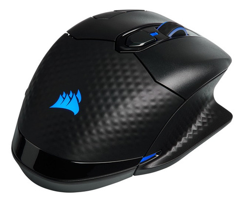 Mouse gamer de juego inalámbrico recargable Corsair  Dark Core RGB Pro negro