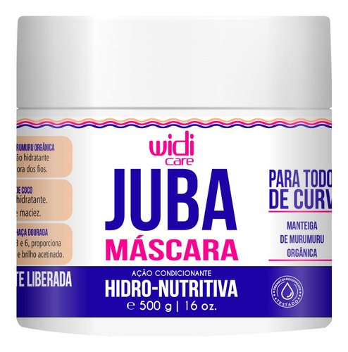 Encaracolando A Juba + Shampoo + Másc Juba Widi Care