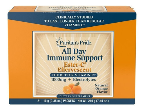 Puritan's Pride | All Day Immune Support Ester-c | 21 Pack