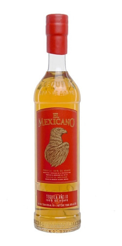 Tequila El Mexicano Añejo 750 Ml