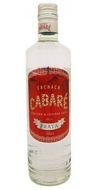 Cachaça Cabaré Prata - 700ml Com Nota Fiscal