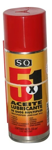 Sq Aceite Lubricante Spay 5x1 235 Cm3