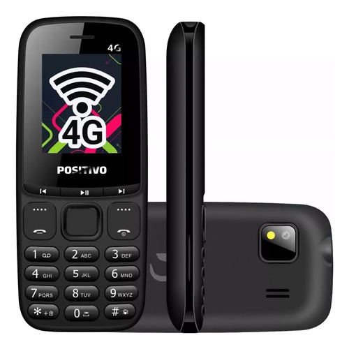 Celular Simples De Teclado Positivo P26 4g Teclas Grandes
