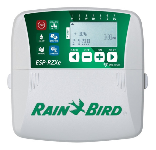 Controlador Irrigação Rzx-e 8 Estações Indoor Rain Bird