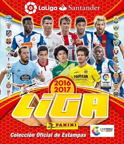 Álbum Liga Española 16-17 Panini + 50 Sobres + Envío Gratis