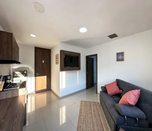 Se Alquila Lindo Apartaestudio En Quinto Piso Con Ascensor Para Renta Corta O De Larga Estancia