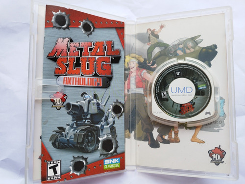 Metal Slug Anthology Psp (Usado)