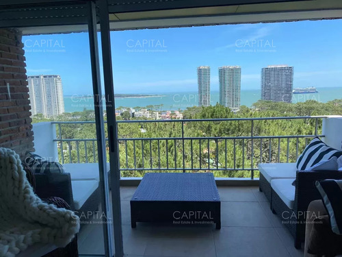 Apartamento De Un Dormitorio Con Vista Al Mar, Playa Mansa, Punta Del Este