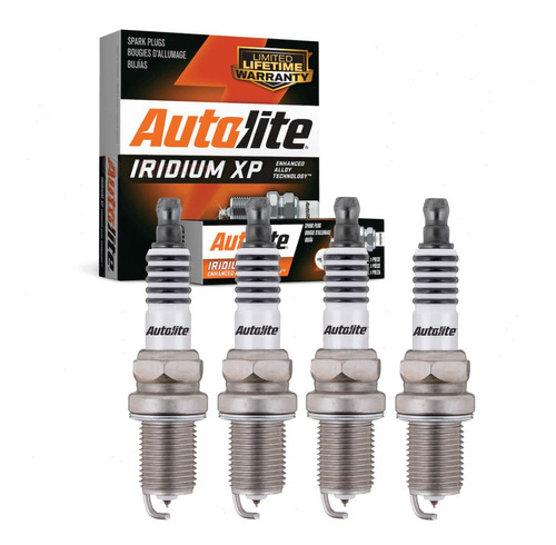 4 Bujia Autolite Iridium Xp Para Chevrolet Sonic 1.8l L4 2