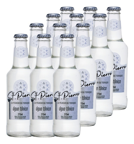 Ki 12 Agua Tonica St Pierre Garrafa 275ml Pack 12 Unidades