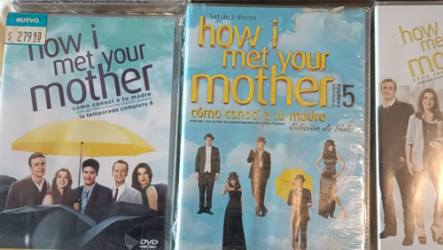 Dvd Como Conoci A Tu Madre Temporada 1-2-4-5-8-9 (Usado)