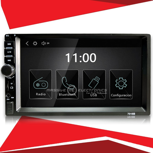 Autoestereo Con Pantalla 7 Plg Touch Bluetooth Mp5 Fm Am