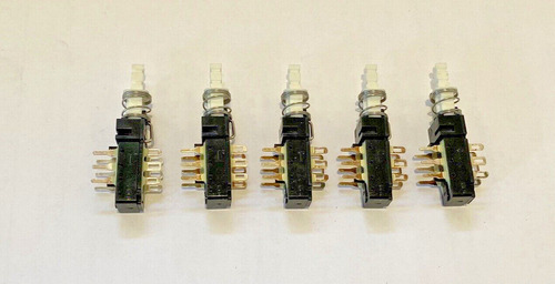 Lot Of 5 Itt Schadow America 120260 Push Button Switch 6 Eeo