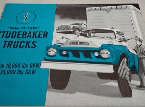 Catálogo De Venta Original: Pick Up Y Camión Studebaker 1959