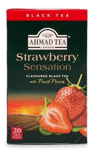 Ahmad Tea - Strawberry - 20 Sachets