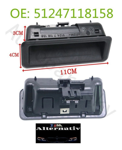 Imagen 2 de 9 de Manija Externa Apertura Eléctrica Baúl Bmw E90/60 E70/82 E88