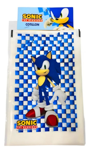 Bolsita Para Piñata Cumpleaños Sonic X10u Golosinas 