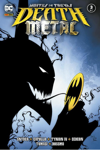 Noites de Trevas: Death Metal Vol. 3, de IV, James Tynion. Editora Panini Brasil LTDA, capa mole em português, 2021