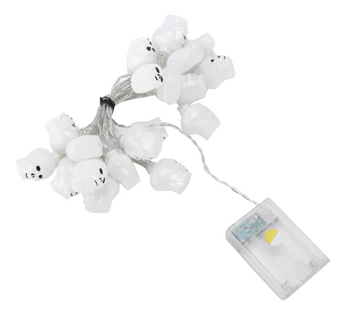 Skull Light String Skeleton S, Mini Portátil, Funciona Con P