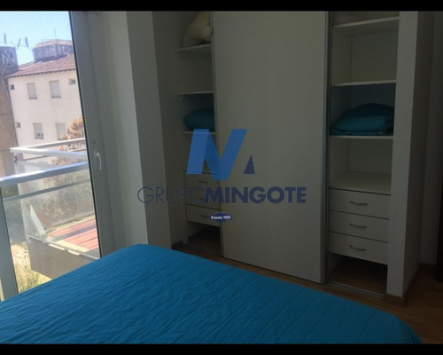 Imagen 8 de 23 de Alquiler Departamento Pinamar Dos Ambientes Centro Para 4 Personas Moderno Con Parrilla, Cochera, Pileta Y Balcón Terraza