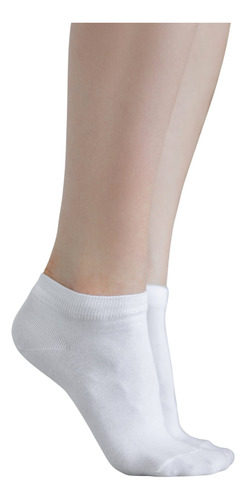 Docena Tin Para Sublimar Blanco Calcetin 12 Pares Adulto Uni