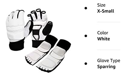 Guantes De Combate De Taekwondo Protectores De Manos Y Pies