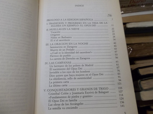 Opus Dei Vida Y Obra De Escrivá De Balaguer Peter Berglar (Usado)