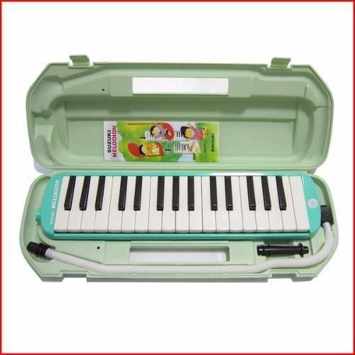 Melodica Pianica Suzuki Mx-32d 32 Teclas Color Verde