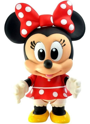 Minnie Mouse Muñeco Vinilo 25cm Articulado Art 2725