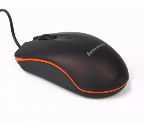 Mouse Óptico Lenovo Usb Alámbrico 