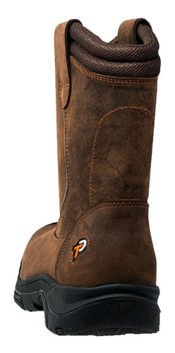 Imagen 3 de 10 de Calzado Seguridad Ten-pac Media Bota Wellington Pro Café
