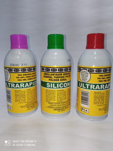 Sq Abrillantador General Silicón Ultra Rápido 