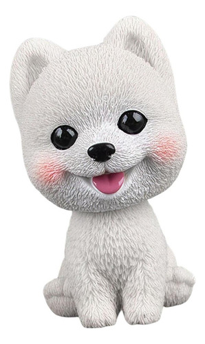 Cachorro Com Cabeça Balançando Bonito Para Decoração De