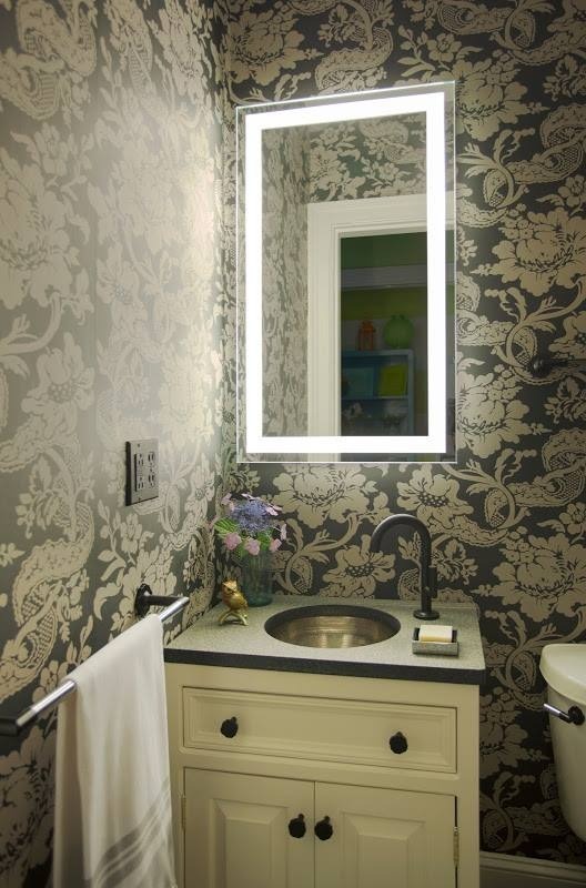 Espejo P/ Baño Electrónico Con Luz Led Integrada De 50x70cm | Mercado Libre