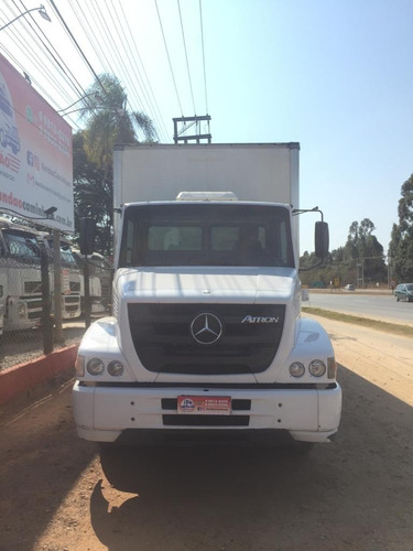 Imagem 10 de 15 de Mercedes Actros 2324 Ano 2012 Bau De 8metros