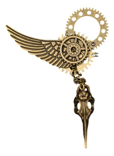 Broche Steampunk Para Solapa, Broche Elegante Para Cosplay,