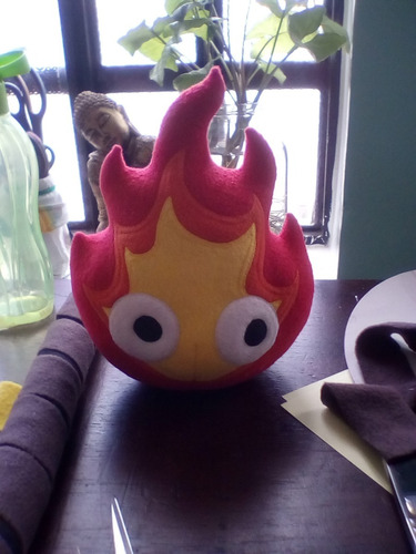 Peluche Calcifer Ghibli El Castillo Ambulante