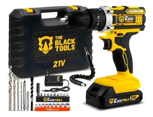 Parafusadeira Furadeira De Impacto Profissional 21v Tb-21pw