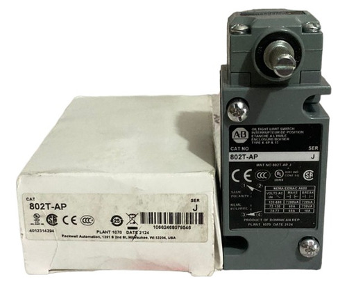 Interruptor De Limite 802t Ap Allen Bradley
