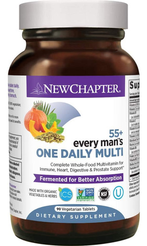 Nuevo Captulo Multivitamnico Para Hombres 50 Plus: Cada Ho