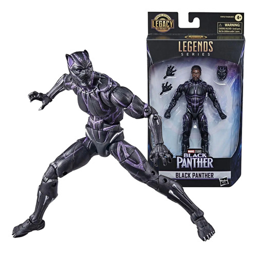 Figura Accion Black Panther Marvel Legends Series Legacy 