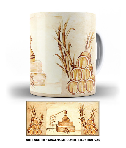 Caneca Cachaceiro Do Ano Amo Cachaça Alambique-can Divertida