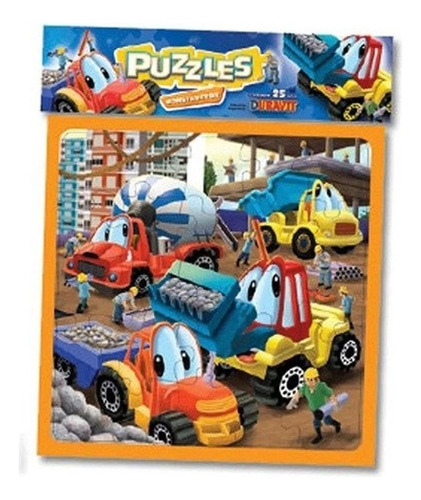 Constructor 25 Piezas Duravit Rompecabezas Puzzle Infantil 