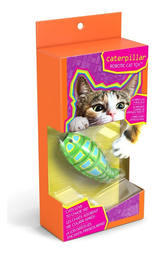 Imagen 4 de 5 de Juguete Robótico De Oruga Para Gatos Con Sensor Movimiento
